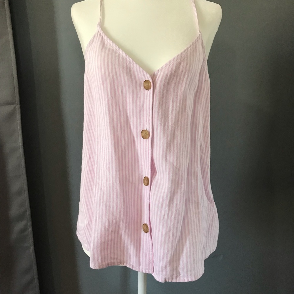 Pink tank top from Nordstrom